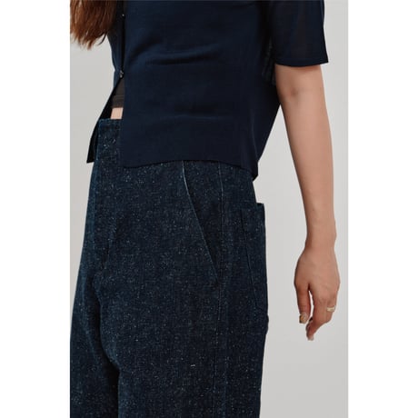 【Hella】wide nep denim　※納期2月中旬〜3月中旬