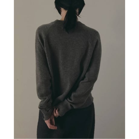 【anuke】Wool Crewneck Tops　※納期11月中旬～12月中旬