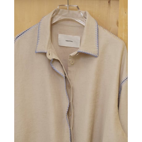 【TODAYFUL】Softsuede Embroidery Shirts　※納期10月中旬～11月中旬
