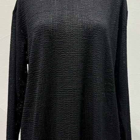【CYAN TOKYO】チュールレイヤーモザイクスリットTOPS