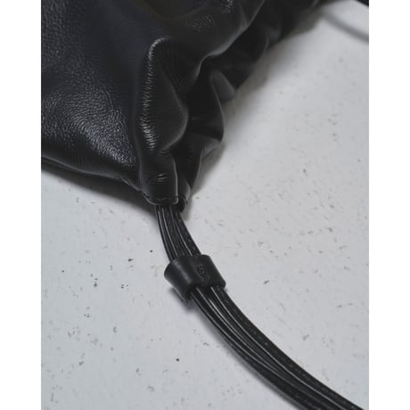 【TODAYFUL】Drawstring Leather Bag　※納期 5月上旬〜6月上旬