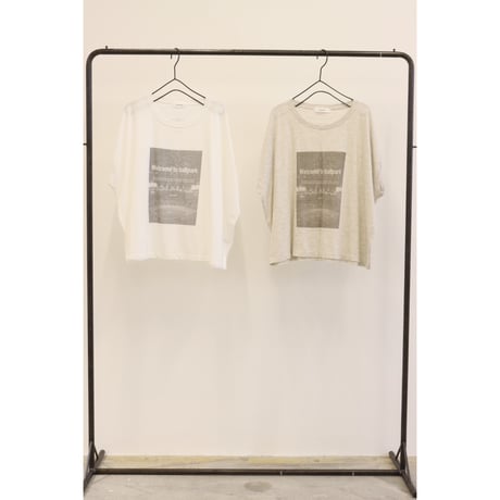【Le Melange】JHANKSONコラボT　フォトプリント