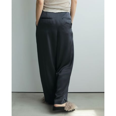【anuke】Satin Tuck Pants※10月上～11月上