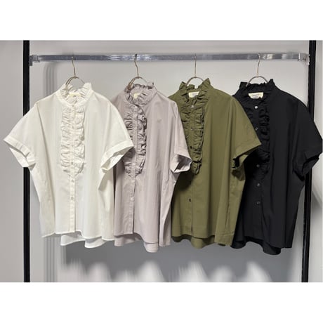 【MARGAUX VINTAGE】フリルシャツ