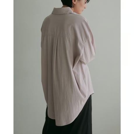 【anuke】 Chambray Over Shirts　※納期2月中旬〜3月中旬