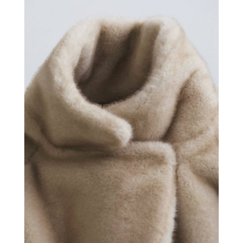 anuke】Eco Minkfur Jacket ※納期11月下旬～12月下旬 | sele