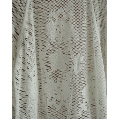 【ànuke】Embroidery Mesh Tops
