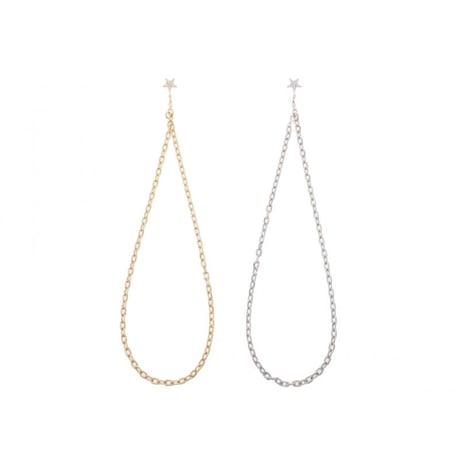 【Sea'ds Mara 】Twinkling star chain necklace