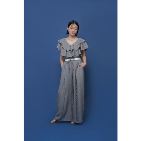 【CYAN tokyo】レイヤーフリルフレンチTOPS
