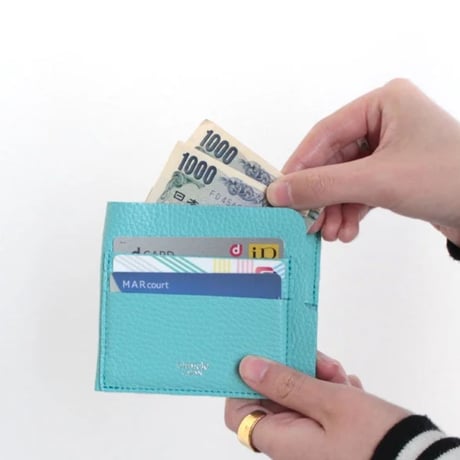 【blancle】S.LEATHER SMART WALLET bc1183