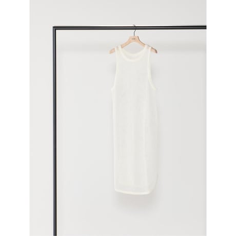 【YENN】MESH KNIT TANK DRESS