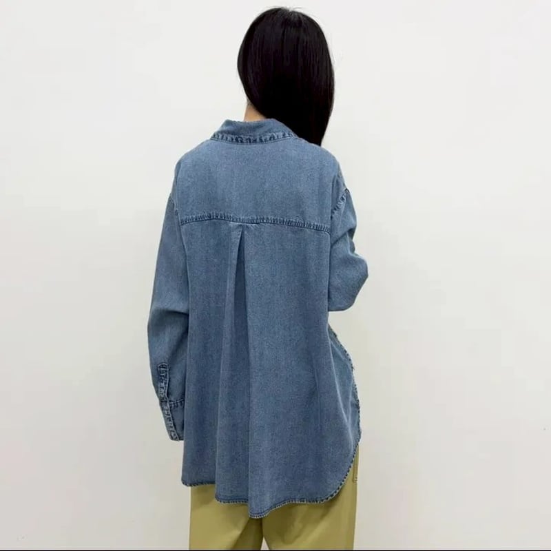 シニカル テンセルデニムシャツ 1ec0f79f472eb34fc8d5a8b6d2a9c3