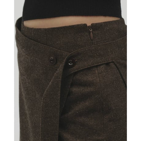 【TODAYFUL】Wool Wrap Skirt　※納期11月中旬～12月中旬