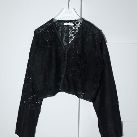 【anuke】Patchwork Lace Cardigan   ＊