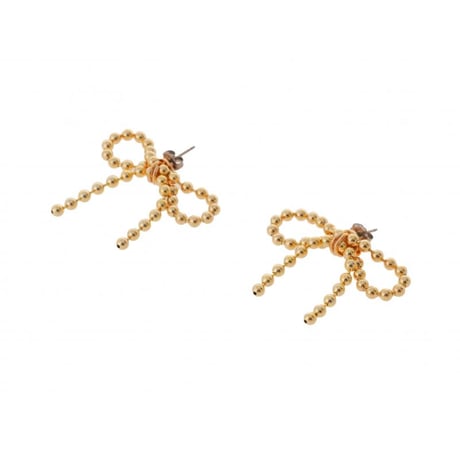 【Sea'ds Mara 】Ribbon ball chain pierce