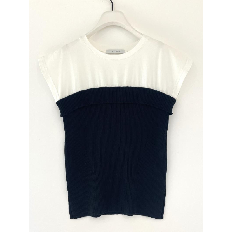 CHIGNON】ﾆｯﾄﾋﾞｽﾁｪﾄﾞｯｷﾝｸﾞPO | selectshop kusukusu