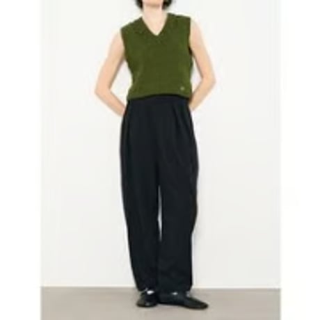 【YENN】CROCHET YORK VEST ※納期8/上～8/中