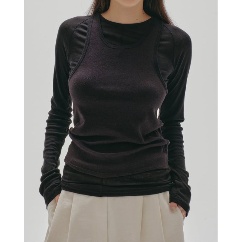 トップス TODAYFUL Layered Sheer Long T-shirts TODAYFUL】Layered Sheer Long T-shirts | selects