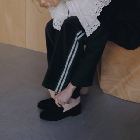 【anuke】Velour Track Pants　※納期8月下旬～9月下旬