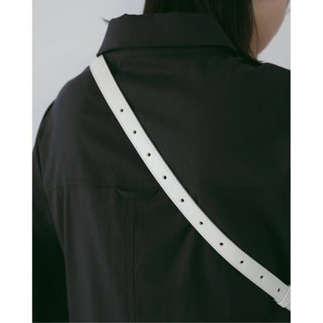 【anuke】Ecoleather Wrap Bag
