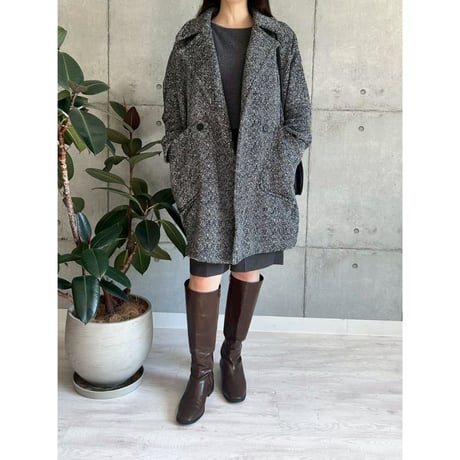 【ROSIEE】軽量裏起毛コクーンコート