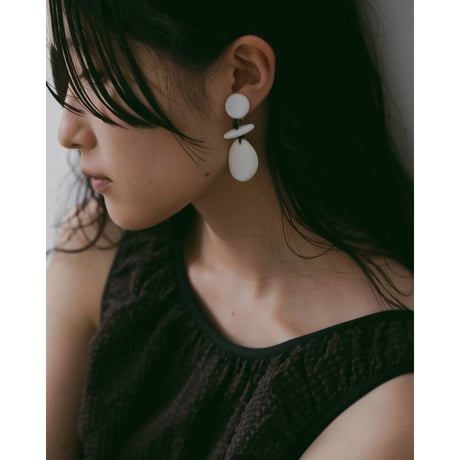 【anuke】Acrylic Stone Earring　※納期5月中旬～6月中旬