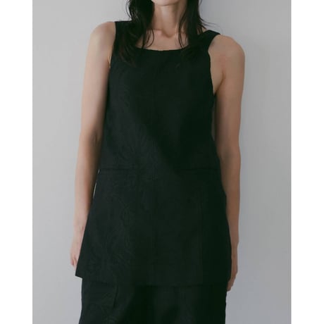 【anuke】Jacquard Square Tunic　※納期5月中旬～6月中旬