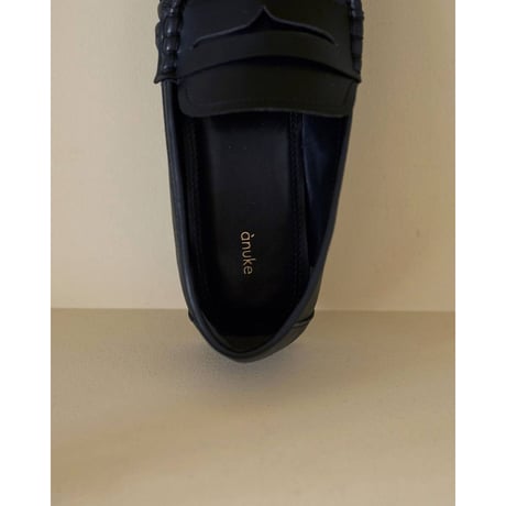 【anuke】Gather Loafers　※納期8月下旬～9月下旬