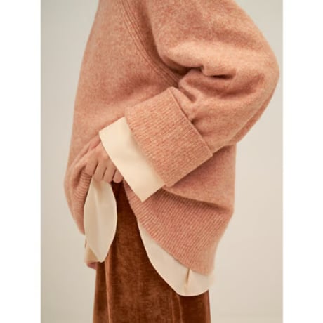 【YENN】ALPACA MIX SWEATER