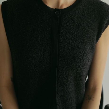 【anuke】2way Shaggy Onepiece　※納期3月下旬〜4月下旬