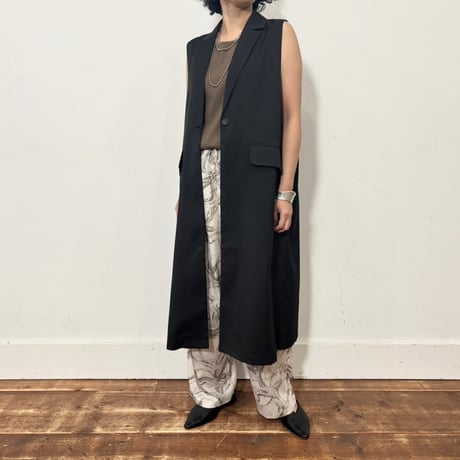 【siro de labonte】long gilet