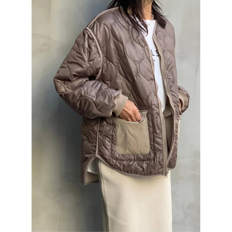 flamingo farm】リバーシブルキルティングブルゾン 150267 | select