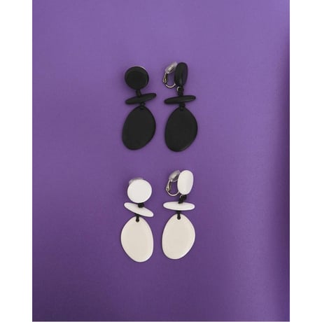 【anuke】Acrylic Stone Earring　※納期5月中旬～6月中旬
