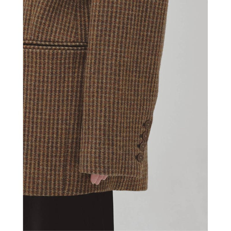 【テン】TODAYFUL Wool100% Check Jacket 36 即納 Todayful Wool100% Check Jacket 36 TODAYFUL(トゥデイフル