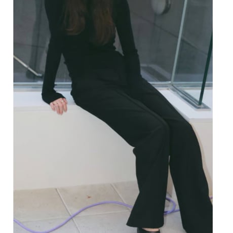 【TODAYFUL】Pintuck Straight Trousers　※納期11月中旬～12月中旬