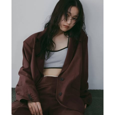 【anuke】Over Linen Jacket