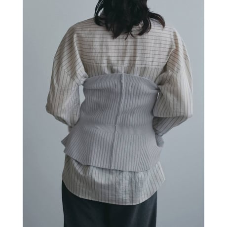 【anuke】Wool 2way Bustier　※納期11月中旬～12月中旬