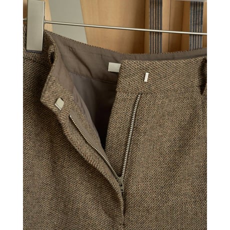 【anuke】Herringbone Short Pants　※納期9月中旬～10月中旬