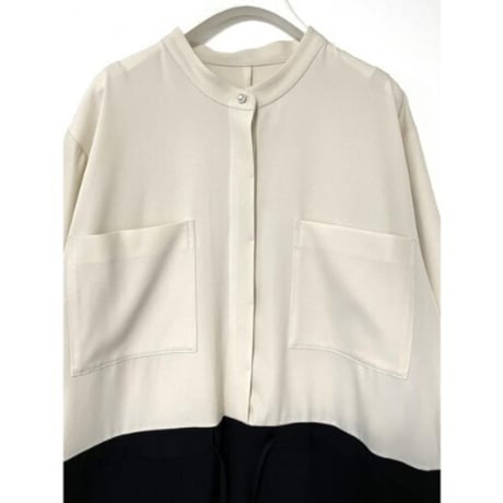 【CHIGNON】ﾊﾟｰﾙﾛﾝｸﾞｼｬﾂOP　納期：12月上旬～1月上旬