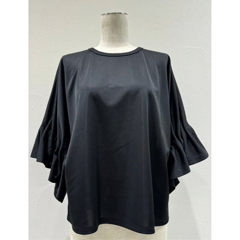 CYAN TOKYO】ギャザースリーブジャージーTOPS | selectshop kusu