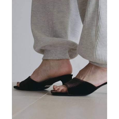 【anuke】Waffle Wide Pants　納期：8月下旬～9月下旬