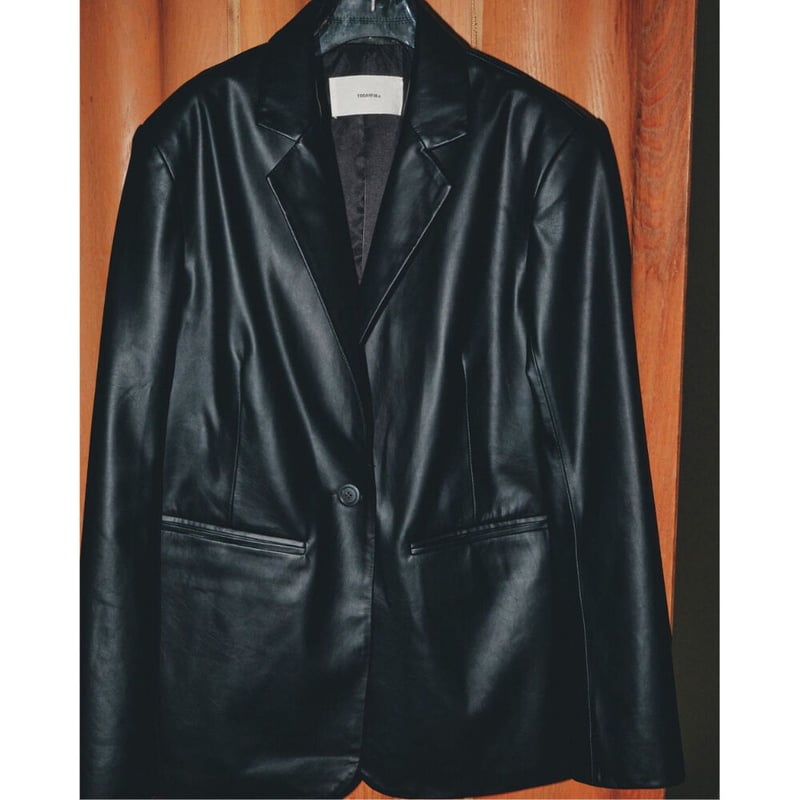 todayful】Ecoleather Tailored Jacket 36