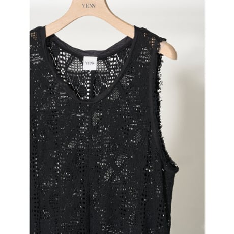 【YENN】CROCHET LACE DRESS