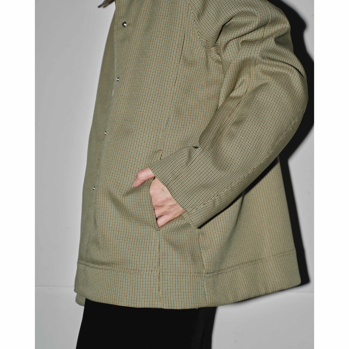 TODAYFUL】Houndstooth Raglan Jacket | selectsho