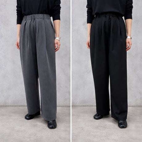 【siro de labonte】tuck easy pants