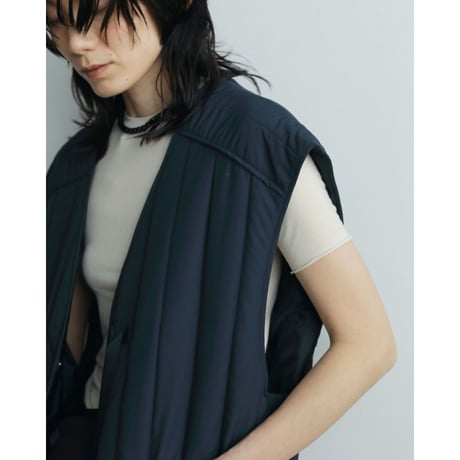 【anuke】Backopen Stripe Vest※10月中～11月中