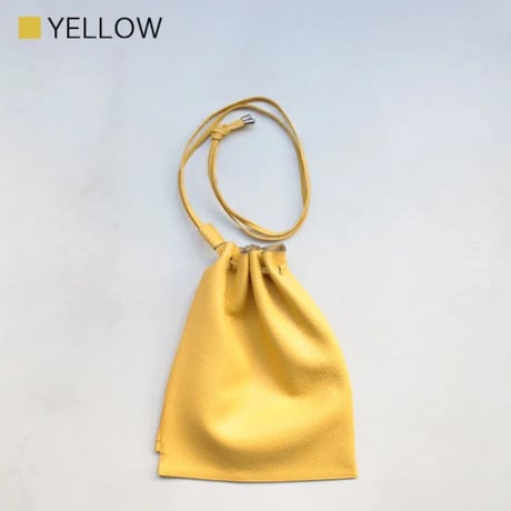 【blancle】S.LEATHER ZIP DRAWSTRING 【Msize】bc1172