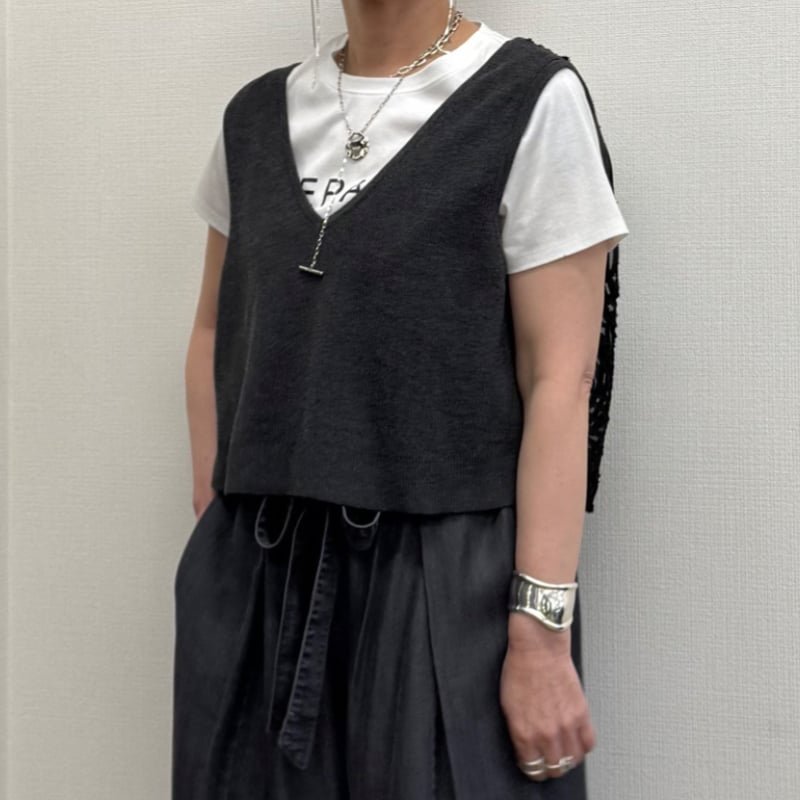QTUME】2WAYクロップドベスト | selectshop kusukusu