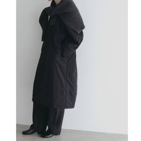 【anuke】Padded Soutiencollar Coat　※納期11月上旬～12月上旬