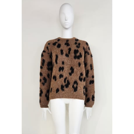 【Boutique Ordinary】Cheetah Knit Cardigan